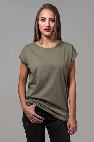 Ladies Extended Shoulder Tee